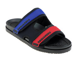 DSQUARED2 SPORT TAPE SANDALS 5243 цена и информация | Мужские шлепанцы, босоножки | pigu.lt