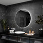 Apvalus Veidrodis su LED Apšvietimu Vonios Kambariui, Kambariui, Svetainei - Bali - 55 cm kaina ir informacija | Vonios veidrodžiai | pigu.lt