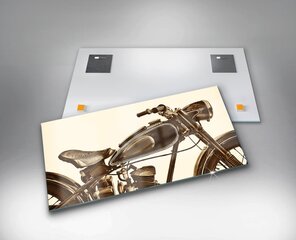 Reprodukcija Vintažinis retro motociklas Sepia kaina ir informacija | Reprodukcijos, paveikslai | pigu.lt