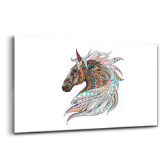 Reprodukcija Indijos stiliaus arklio iliustracija kaina ir informacija | Reprodukcijos, paveikslai | pigu.lt