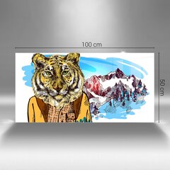 Reprodukcija Tigras megztinyje kaina ir informacija | Reprodukcijos, paveikslai | pigu.lt
