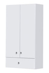 Подвесной шкафчик для ванной Perlas PV48, белый цена и информация | Шкафчики для ванной | pigu.lt