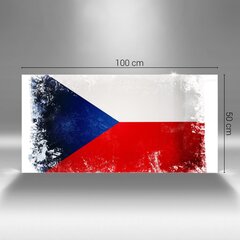 Reprodukcija Čekijos vėliava kaina ir informacija | Reprodukcijos, paveikslai | pigu.lt