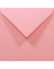 Dekoratyviniai vokai Rainbow, K4 14x14, rožinės spalvos, 100 vnt. цена и информация | Конверты, открытки | pigu.lt