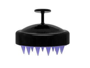 Plaukų šepetėlis - galvos masažuoklis Electronics LV-1061, juodas kaina ir informacija | Masažo reikmenys | pigu.lt