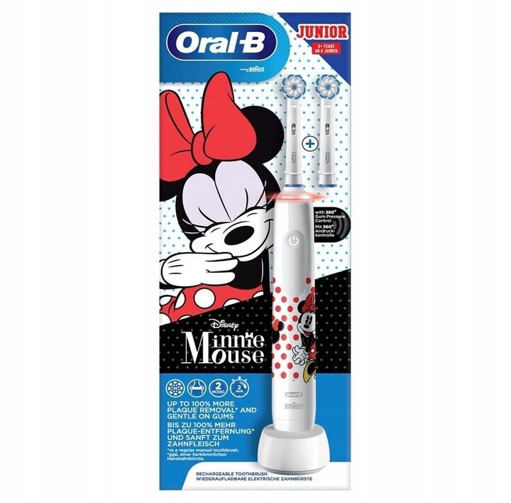 ORAL-B MICKEY MOUSE kaina ir informacija | Elektriniai dantų šepetėliai | pigu.lt