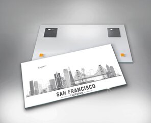 Reprodukcija San Francisko miesto panorama kaina ir informacija | Reprodukcijos, paveikslai | pigu.lt