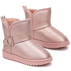 Žieminiai batai mergaitėms Rima, rožiniai цена и информация | Ботинки детские | pigu.lt
