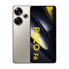 Xiaomi Poco F6 5G 12/512GB Titanium цена и информация | Мобильные телефоны | pigu.lt