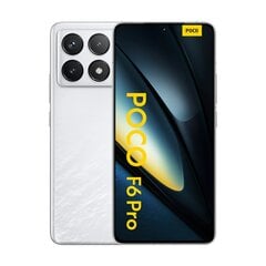 Xiaomi Poco F6 Pro 5G 12/512ГБ Белый цвет цена и информация | Мобильные телефоны | pigu.lt