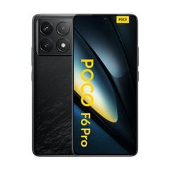 Xiaomi Poco F6 Pro 5G 12/512ГБ Черный цвет цена и информация | Мобильные телефоны | pigu.lt