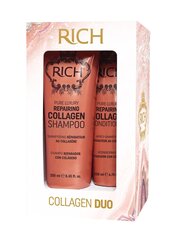 Plaukų priežiūros rinkinys Rich Pure Luxury Repairing Collagen kaina ir informacija | Šampūnai | pigu.lt