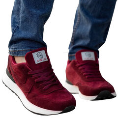Novarini Замшевые туфли бордового цвета 44 YB1756-2 WINE RED 44 цена и информация | Кроссовки для мужчин | pigu.lt