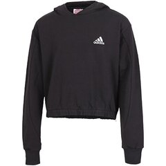 Džemperis mergaitėms Adidas, juodas kaina ir informacija | Megztiniai, bluzonai, švarkai mergaitėms | pigu.lt