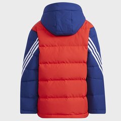 Куртка Adidas CB Down красно-синяя 140 см MJ H45040 140CM цена и информация | Куртки для мальчиков | pigu.lt