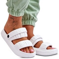 Шлепанцы Lirell White Foam Flip Flops 36/37 PD7809-2 WHITE 36/37 цена и информация | Женские тапочки | pigu.lt