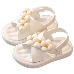 Sandaďs White Foam Chamomile 28 SND88 WHITE 28 цена и информация | Детские сандали | pigu.lt