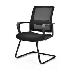Biuro kėdė Costway, juoda kaina ir informacija | Biuro kėdės | pigu.lt