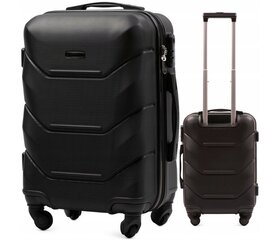 Vidutinis lagaminas Unlimited 4201, M, juodas kaina ir informacija | Lagaminai, kelioniniai krepšiai | pigu.lt