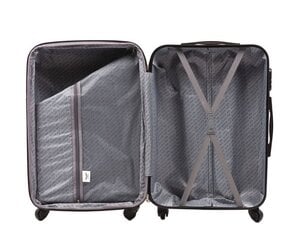 Mažas lagaminas Unlimited 4201, S, mėlynas kaina ir informacija | Lagaminai, kelioniniai krepšiai | pigu.lt