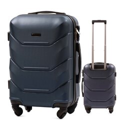 Vidutinis lagaminas Unlimited 4201, M, mėlynas kaina ir informacija | Lagaminai, kelioniniai krepšiai | pigu.lt