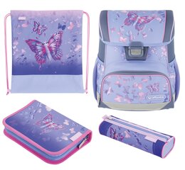 Kuprinė Herlitz Loop Plus Butterfly Paradise 50046195 цена и информация | Школьные рюкзаки, спортивные сумки | pigu.lt