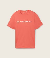 Мужская футболка Tom Tailor 1041855*26202 4067672498067, коралловая цена и информация | Мужские футболки | pigu.lt