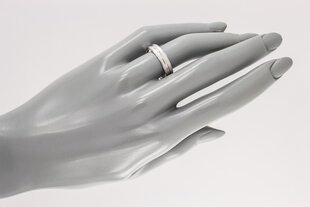 Серебряное кольцо Brasco 53059 53059-19.5 цена и информация | Кольцо | pigu.lt