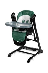Многофункциональный стульчик для кормления Caretero Indigo, черный/зеленый цвет цена и информация | Стульчики для кормления | pigu.lt