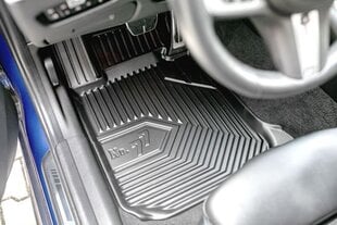 Guminiai grindų kilimėliai Audi A6 C7, 2011-2018 kaina ir informacija | Modeliniai guminiai kilimėliai | pigu.lt