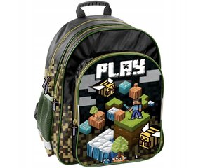 Школьный рюкзак Paso, коричневый/черный цена и информация | Школьные рюкзаки, спортивные сумки | pigu.lt