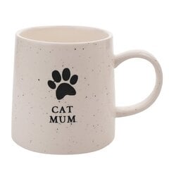 Puodelis Cat Mum, keramikinis, 250 ml kaina ir informacija | Originalūs puodeliai | pigu.lt