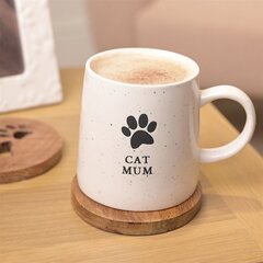 Puodelis Cat Mum, keramikinis, 250 ml kaina ir informacija | Originalūs puodeliai | pigu.lt