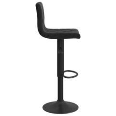 Барный стул, чёрный цена и информация | Стулья для кухни и столовой | pigu.lt