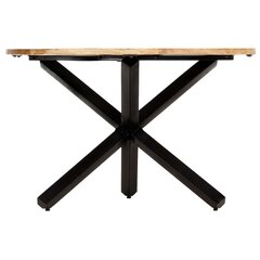 Valgomojo stalas, 120x76 cm, rudas цена и информация | Кухонные и обеденные столы | pigu.lt