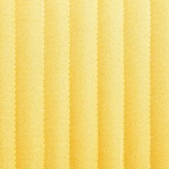 Valgomojo kėdės, 2vnt., geltonos spalvos, audinys цена и информация | Стулья для кухни и столовой | pigu.lt