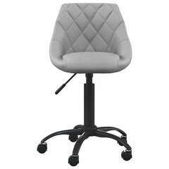 Valgomojo kėdė, šviesiai pilkos spalvos цена и информация | Стулья для кухни и столовой | pigu.lt