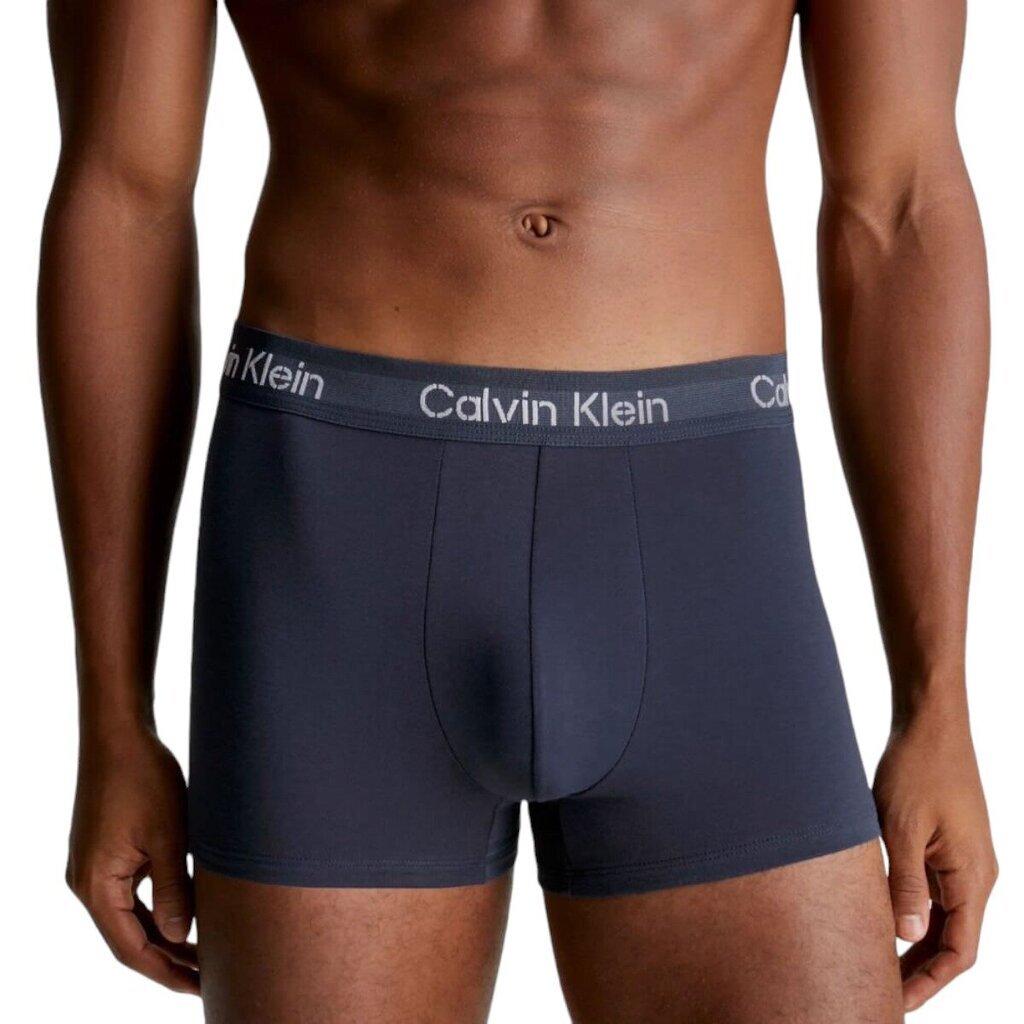 Trumpikės vyrams Calvin Klein 83549, įvairių spalvų, 3vnt. цена и информация | Trumpikės | pigu.lt