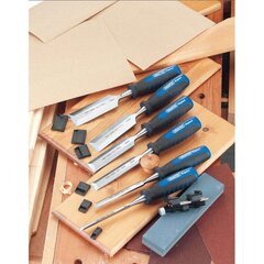 Kaltų medžiui rinkinys, Draper tools 8 dalių, 88605 kaina ir informacija | Mechaniniai įrankiai | pigu.lt