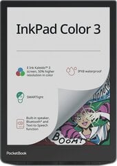 PocketBook InkPad Color 3 (PB743K3-1-WW-B) цена и информация | Электронные книги | pigu.lt