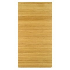 430276 Kleine Wolke vonios kilimėlis Bamboo 50x80 cm ruda kaina ir informacija | Vonios kambario aksesuarai | pigu.lt