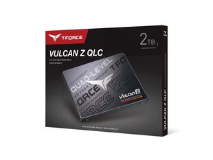 TeamGroup Vulcan Z QLC (T253TY002T0C101) kaina ir informacija | Vidiniai kietieji diskai (HDD, SSD, Hybrid) | pigu.lt