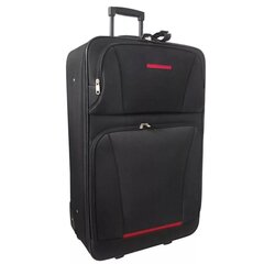 Набор чемоданов 90154, черный цена и информация | Чемоданы, дорожные сумки | pigu.lt