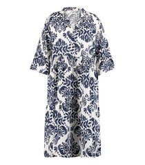 Женское платье Z-One MARY Z1*7349, белое/тёмно-синее цена и информация | Платья | pigu.lt
