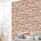 Tapetai Dutch Wallcoverings EW3102, raudonos spalvos, plytų dizaino цена и информация | Tapetai | pigu.lt