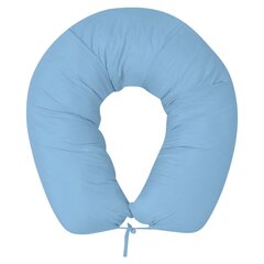Maitinimo pagalvė 40x170 cm, mėlyna kaina ir informacija | Maitinimo pagalvės | pigu.lt