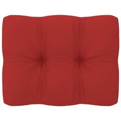 2-ių dalių pagalvėlių sofai komplektas vidaXL, raudonas цена и информация | Подушки, наволочки, чехлы | pigu.lt