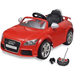 Elektromobilis Audi TT RS, raudonas kaina ir informacija | Elektromobiliai vaikams | pigu.lt