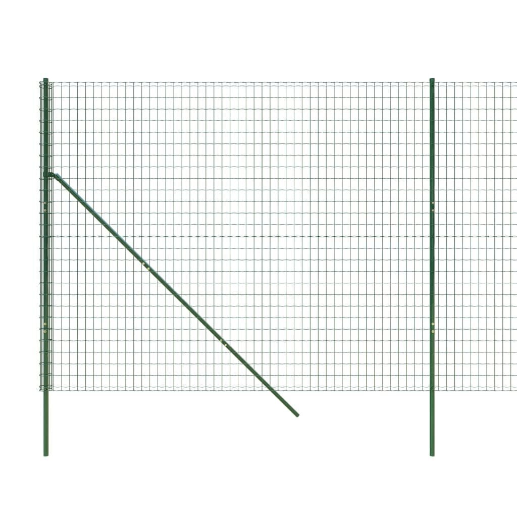 Vielinė tinklinė tvora vidaXL 1,8x10m kaina ir informacija | Tvoros ir jų priedai | pigu.lt