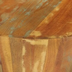 Kavos staliukas, skersmuo 65x31cm, perdirbtos medienos masyvas kaina ir informacija | Kavos staliukai | pigu.lt